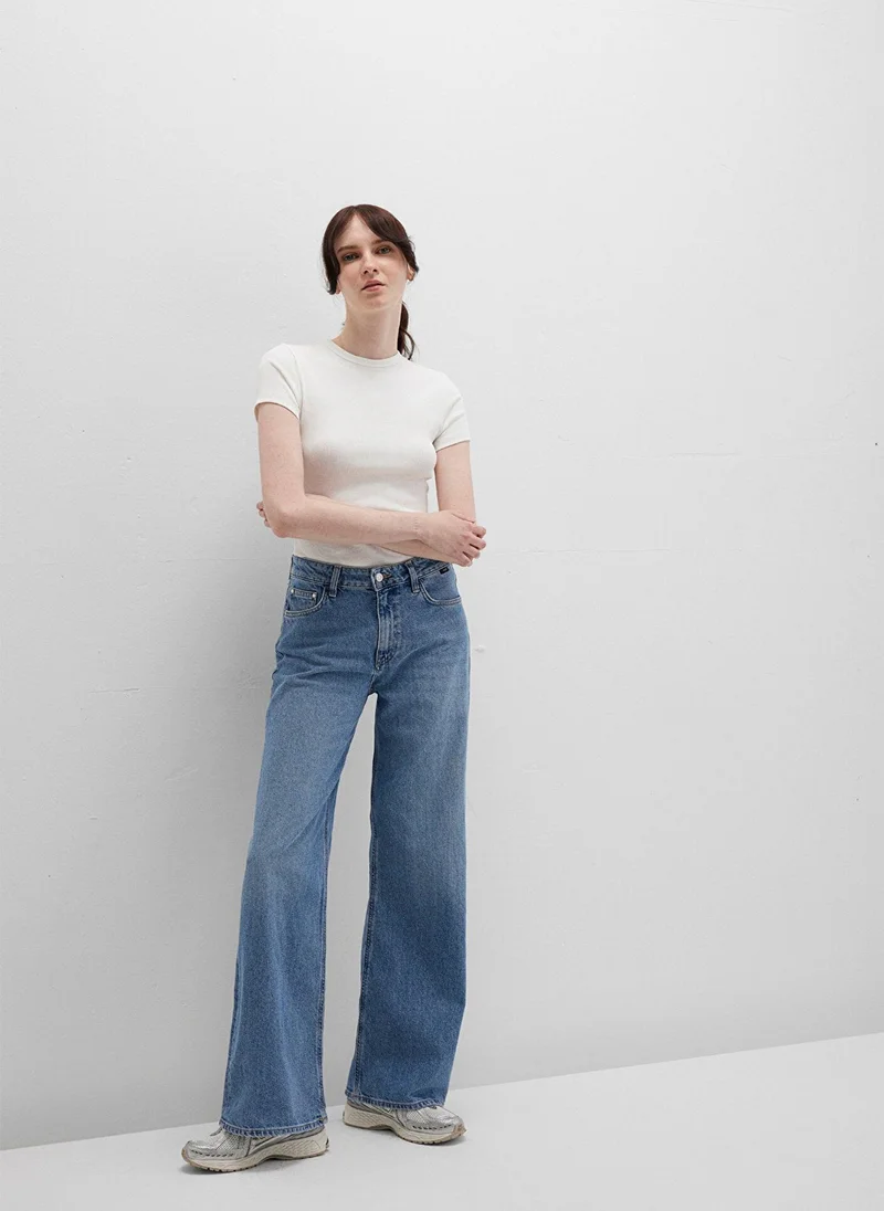 MAVI Malibu Real Blue Grey Jean Pants